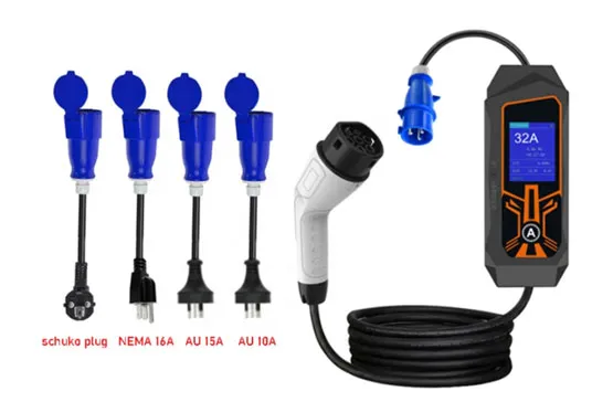 16A 32A EV Portable charger Type 2 Level 2 Home charger