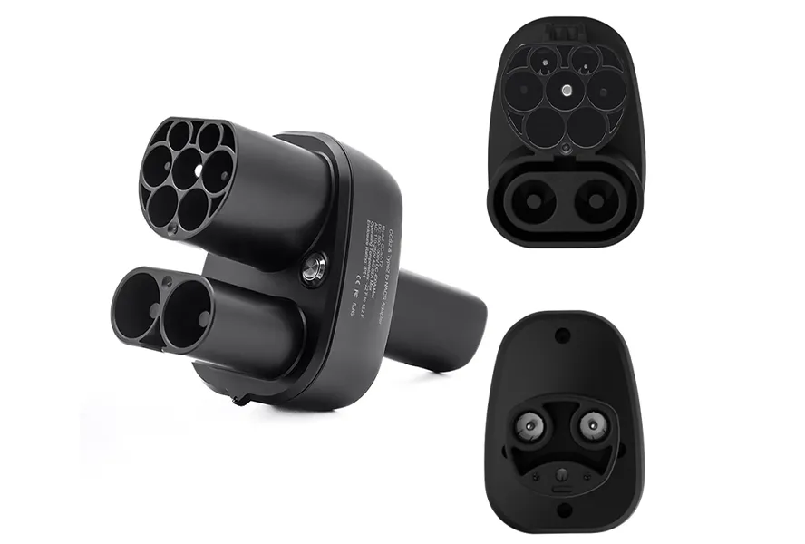 CCS2 Combo EV Charger Adapter 250A for Tesla Models 1