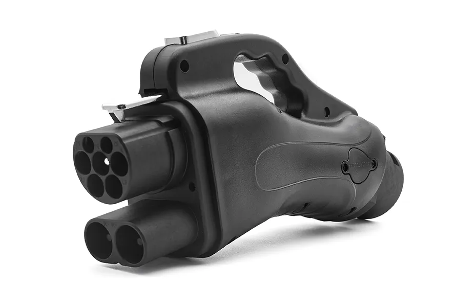 DC Charger Connector EV Adapter Combo 2 Plug CCS 2 to GBT Adapter1