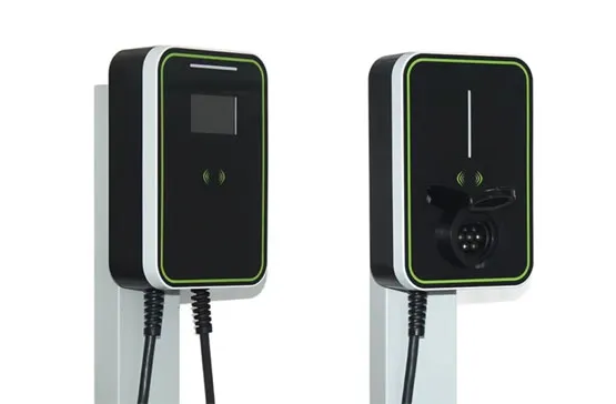 Evse Home Wallbox Level 2 Fast Charging Station 7kw 11KW 22KW 16A 32A Type 2 Type 1 EV Charger With Screen