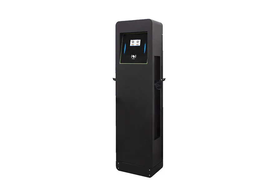 44kw wallbox 2 22kw ev charging station with dual type 2 socket ac public charging station 1