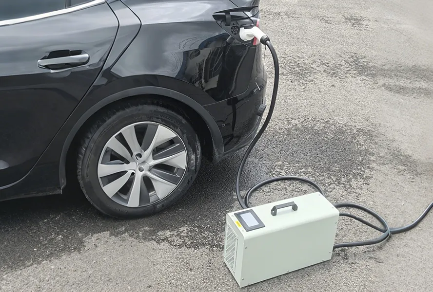 dc fast ev charger gb t 20kw portable ev charging station 2