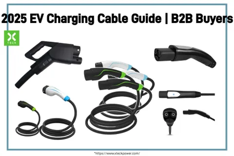 EV Charging Cable Guide 2025: Type 2, CCS2, Tesla & T2-T2 Explained for B2B Buyers