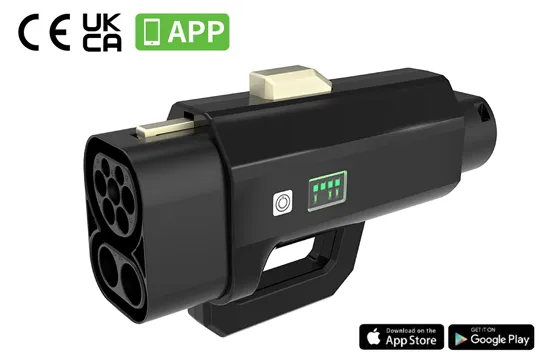 400A High Power CCS2 to GBT EV Charging Adapter APP Control DC Fast Charging Connector