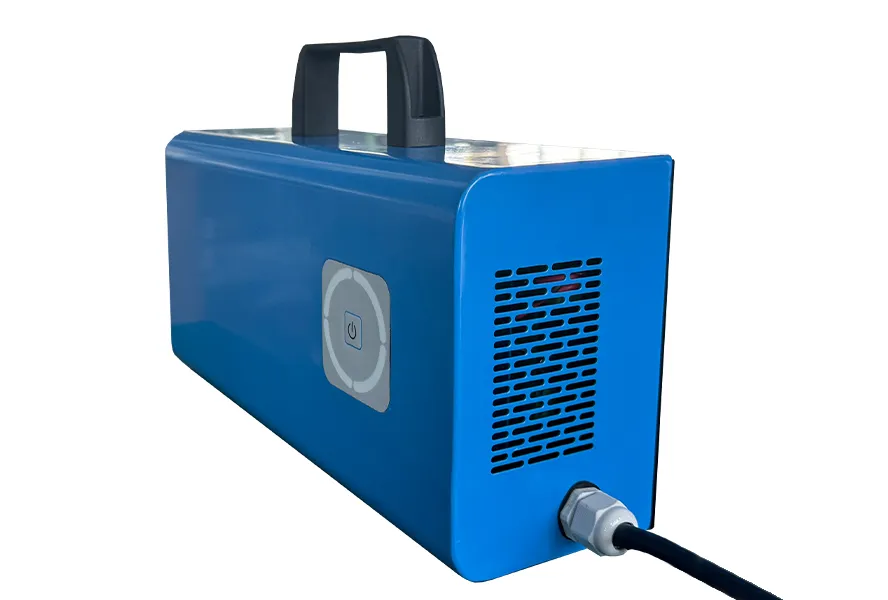 7kw smart portable dc ev charger home travel dual use